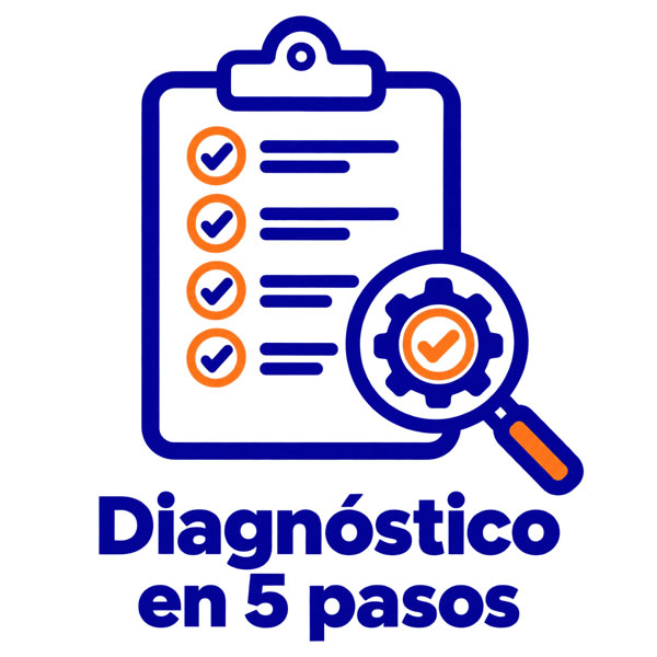Diagnóstico en 5 pasos